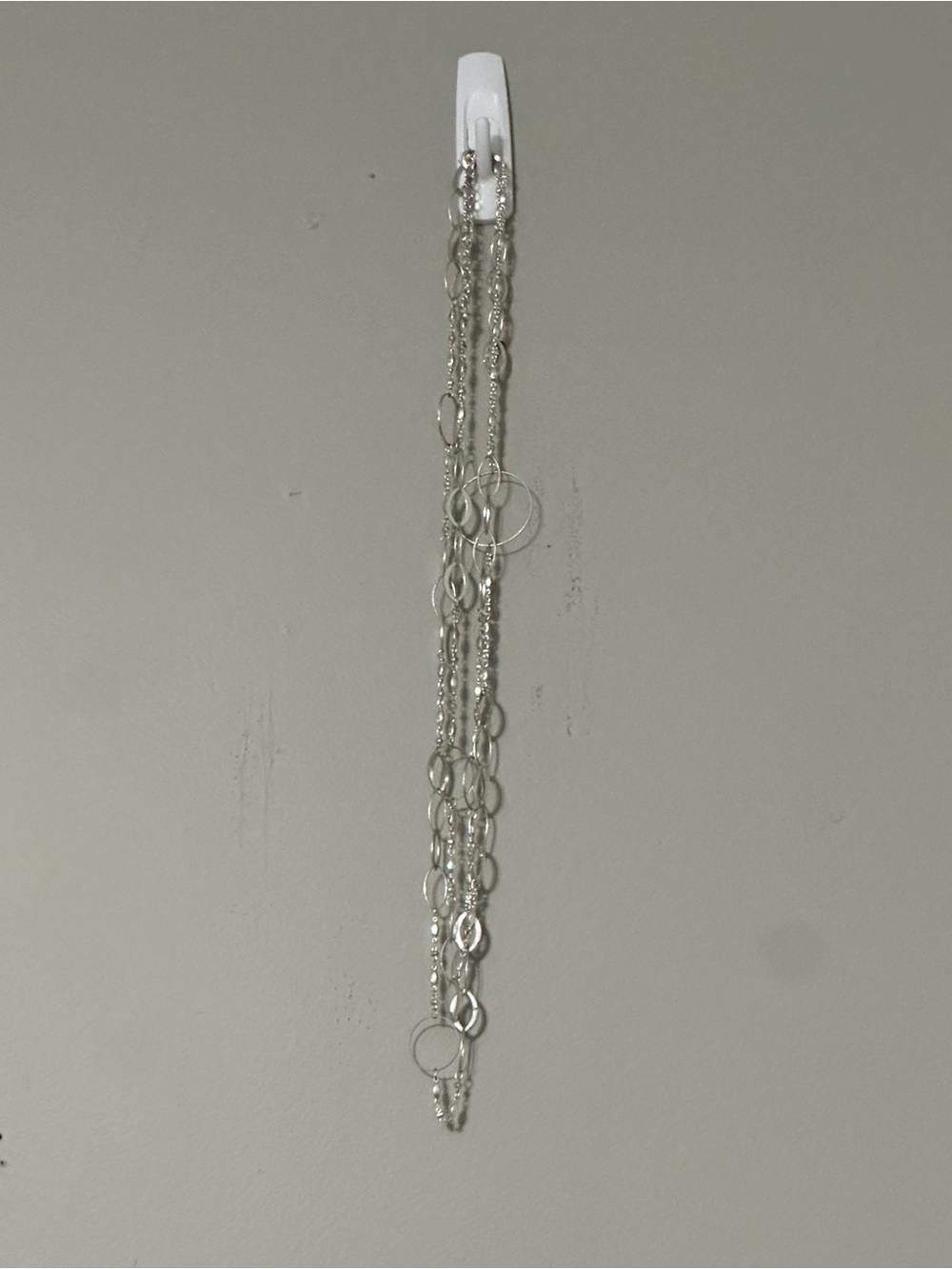 Silver Multi-Chain Necklace - Women Jewelry